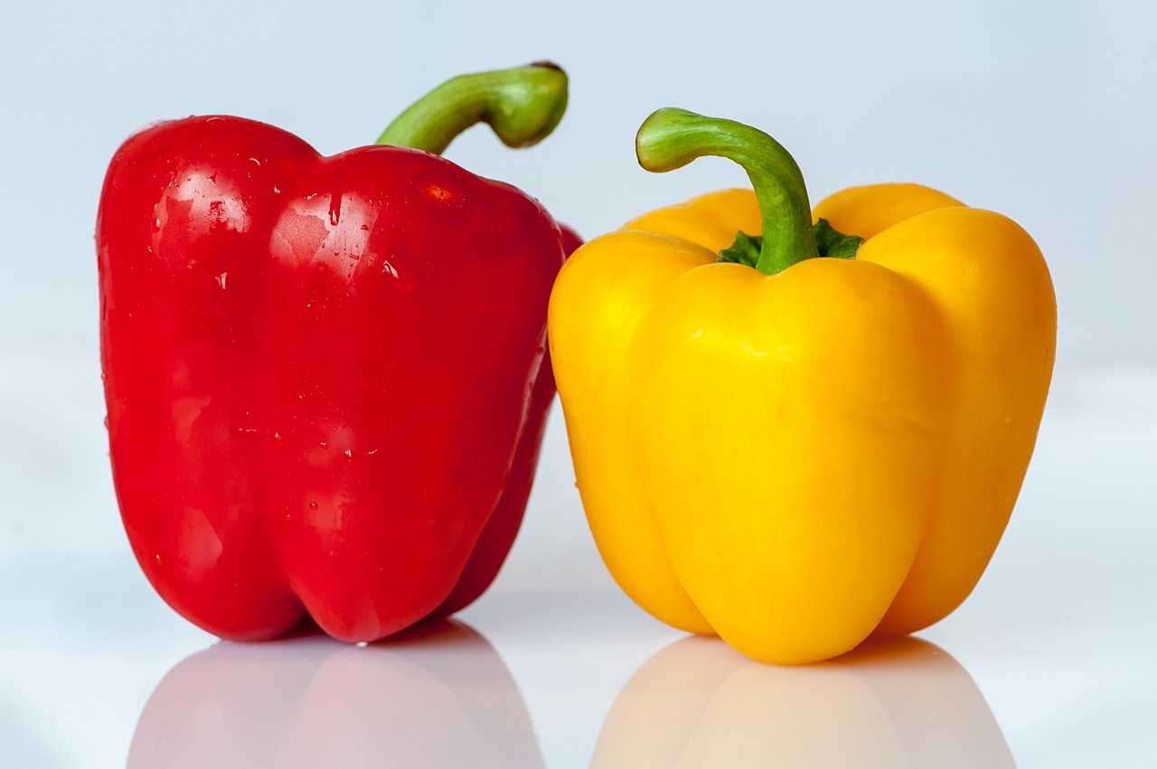 paprika vegetables yellow free photo