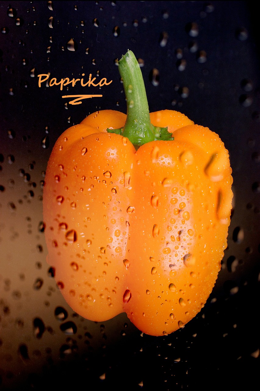 paprika vegetables orange free photo