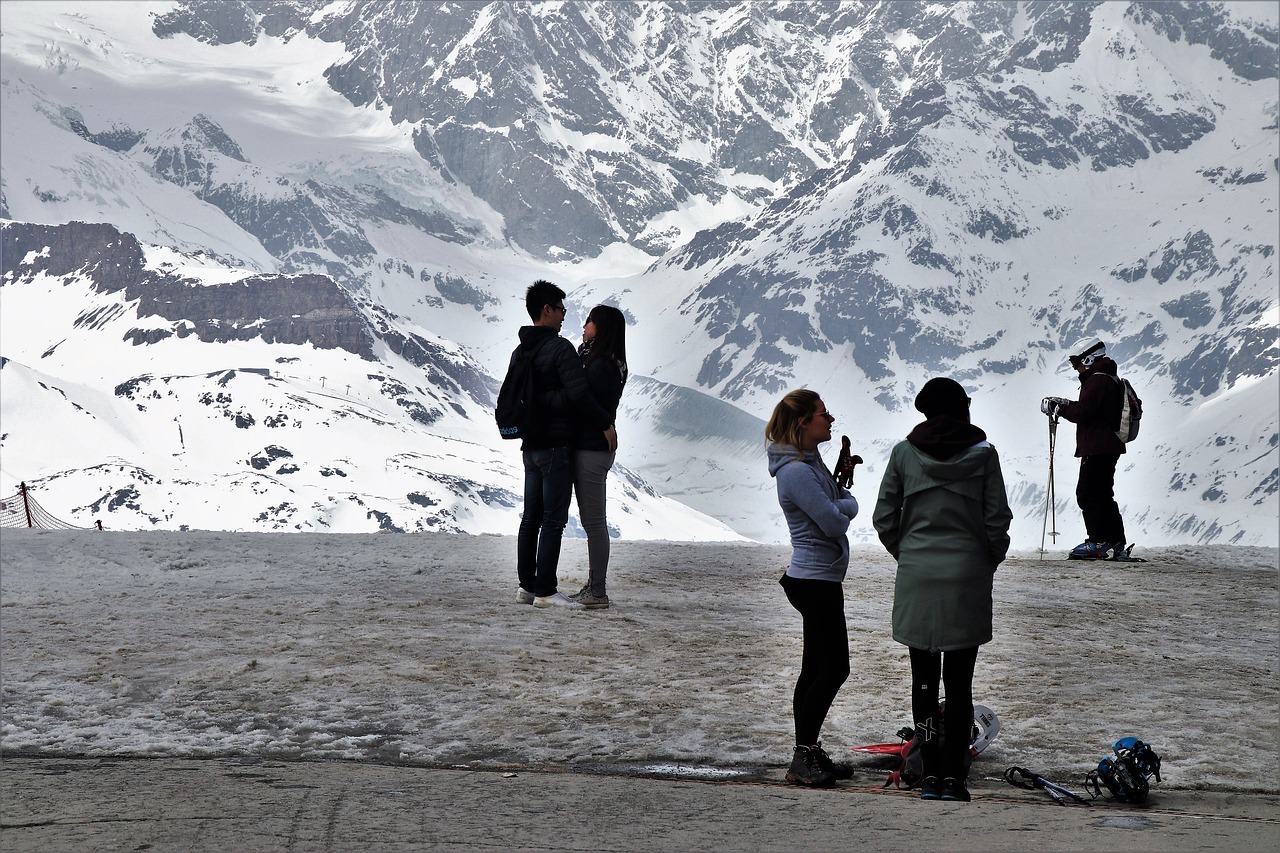 para  the alps  zermatt free photo