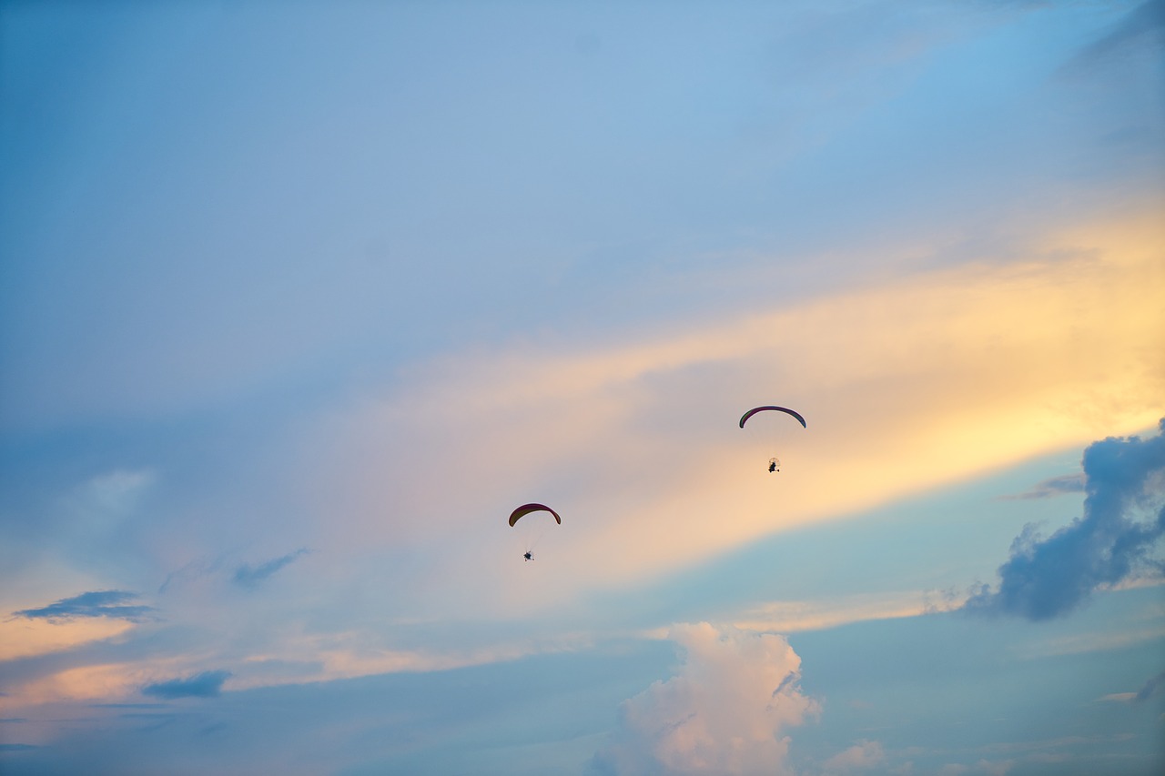 parachute entertainment fly free photo