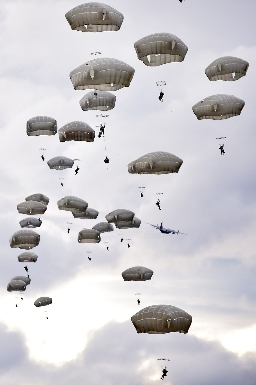 parachute training parachuting free photo
