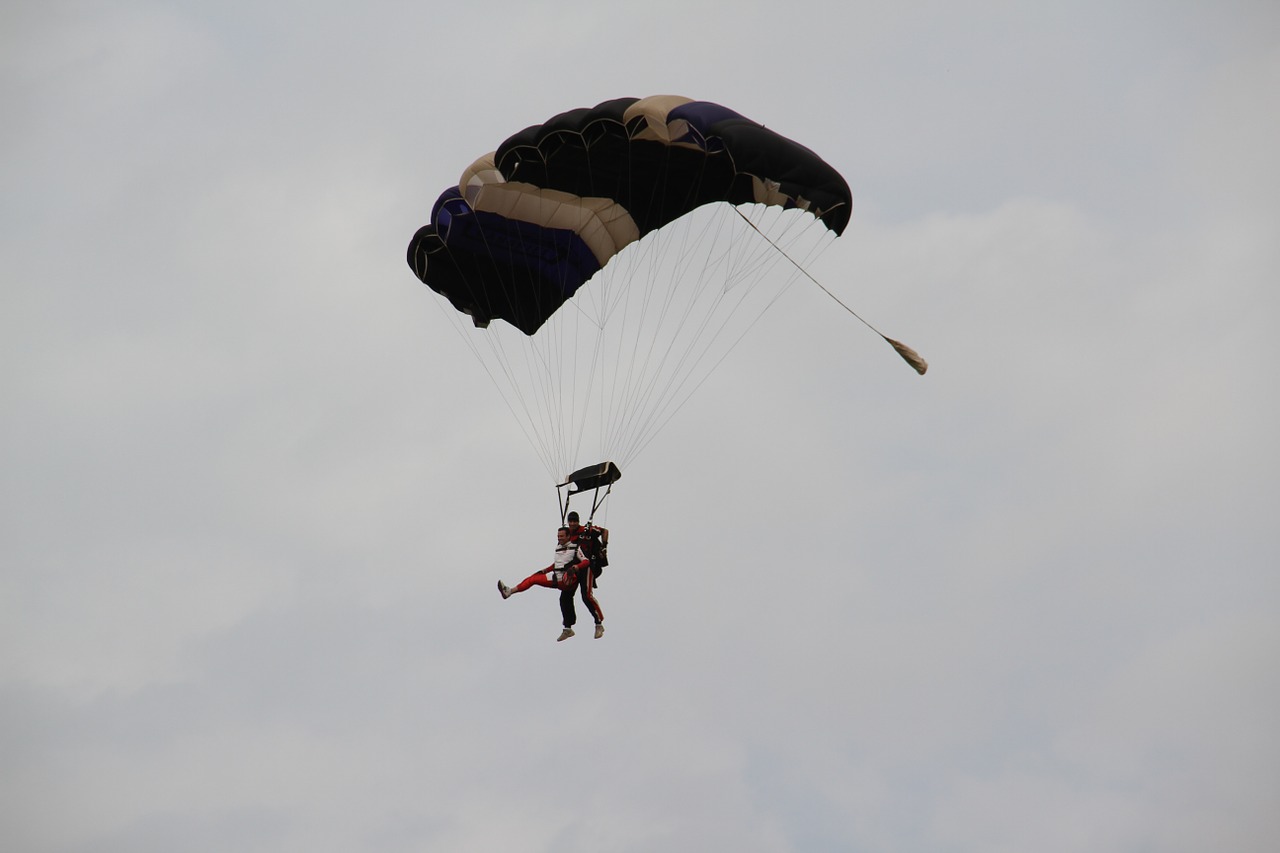 parachutes paraquedas salto free photo