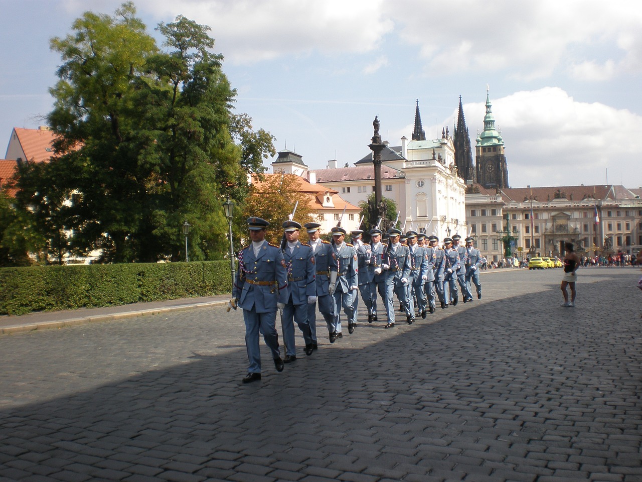 parade military czech republic free photo