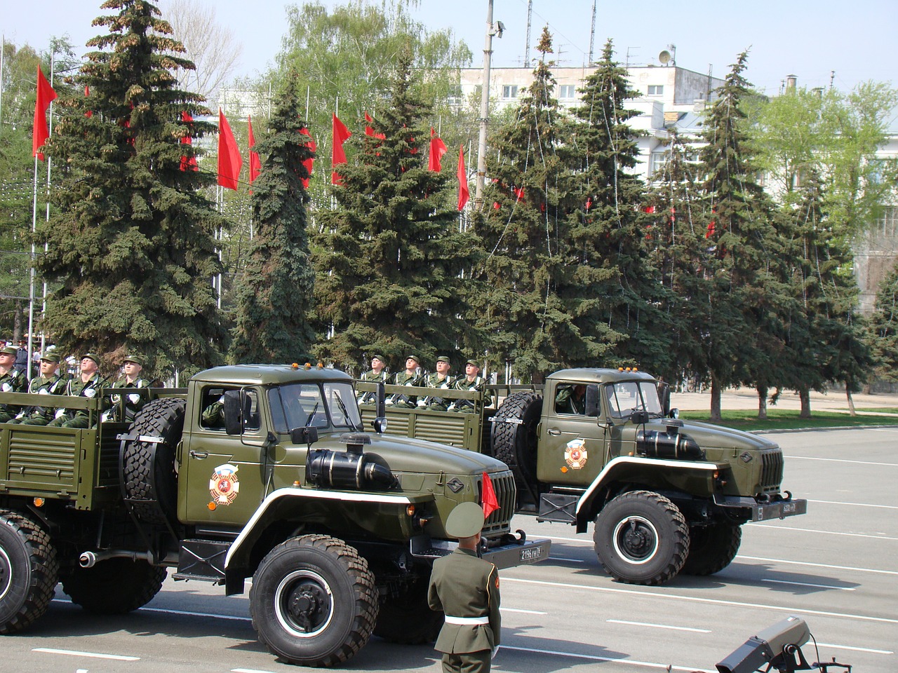 parade victory day samara free photo