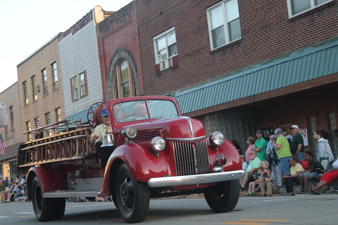 parade vintage american free photo