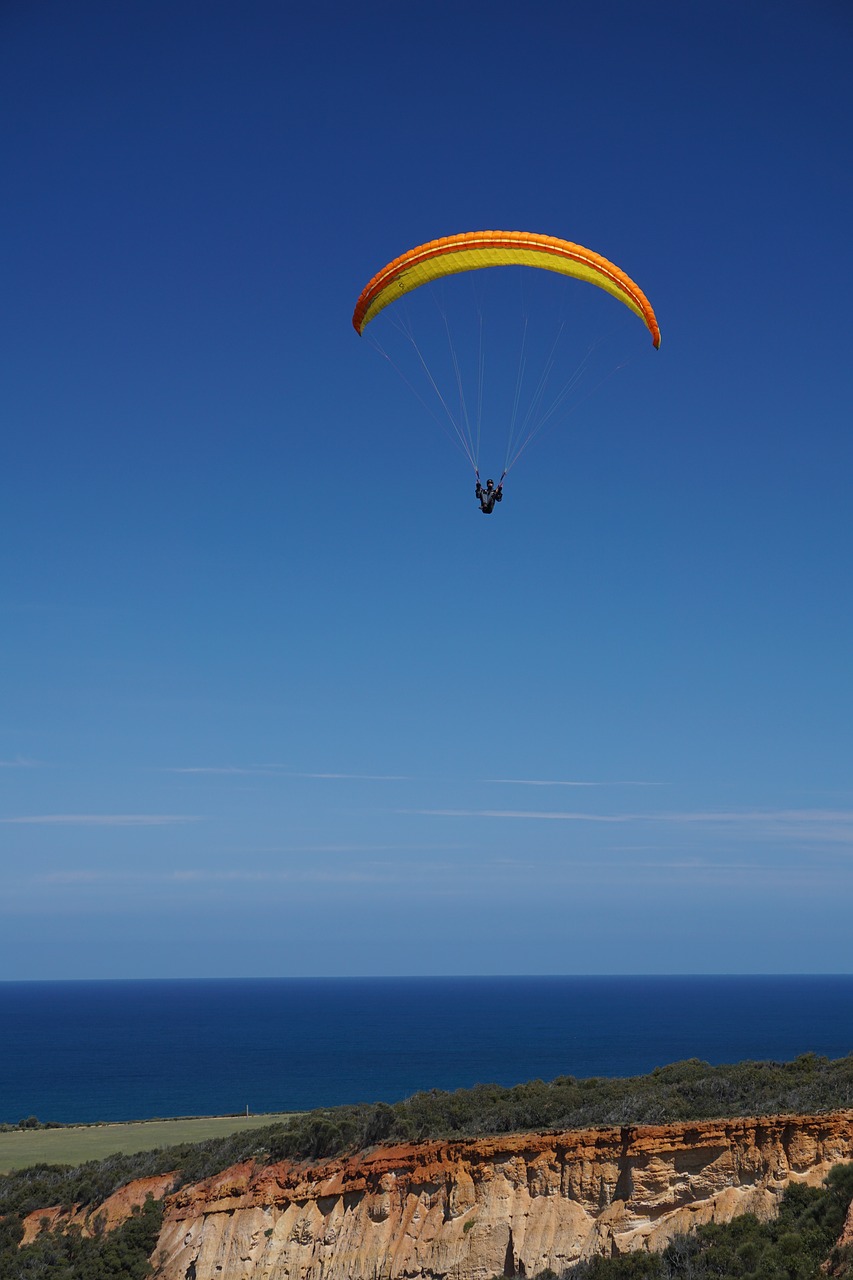 paraglider fun adventure free photo