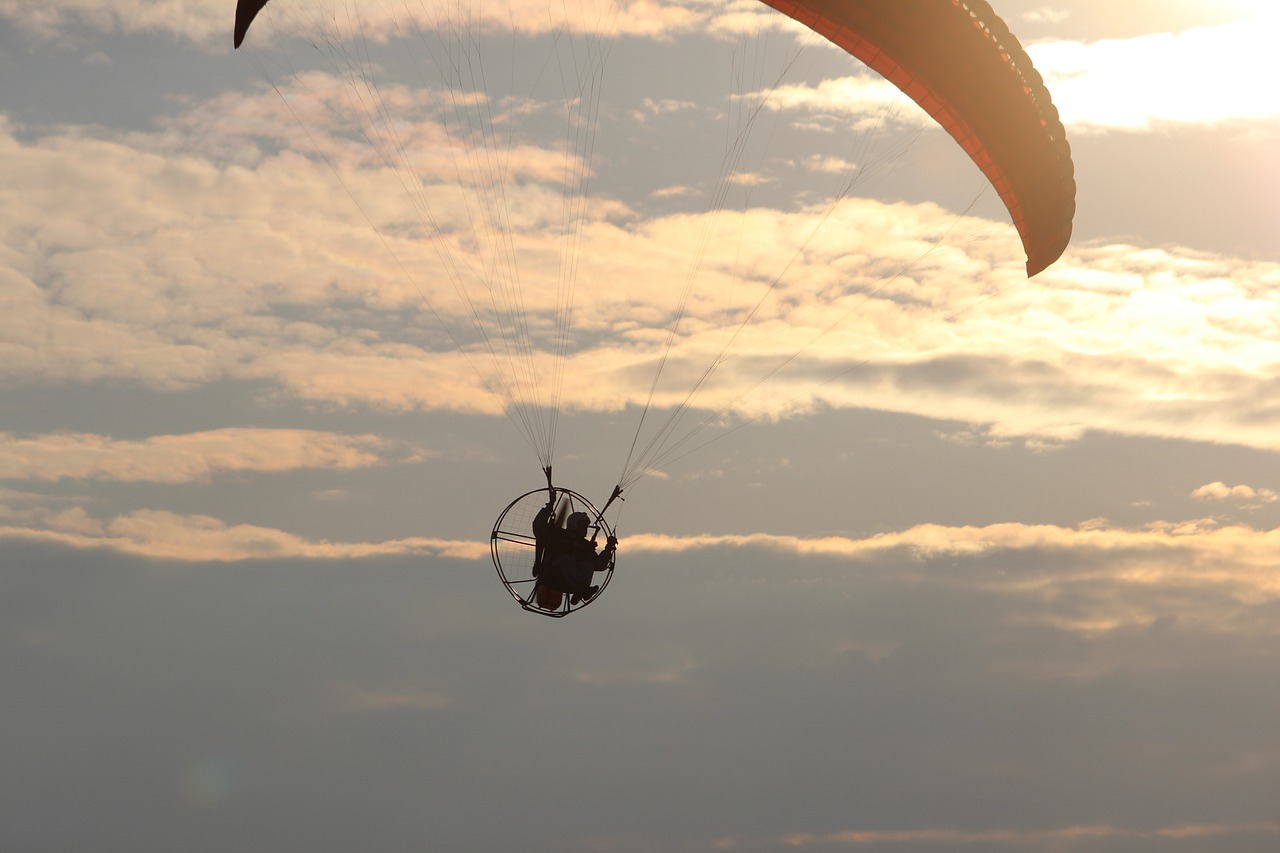 paraglider sports travel free photo