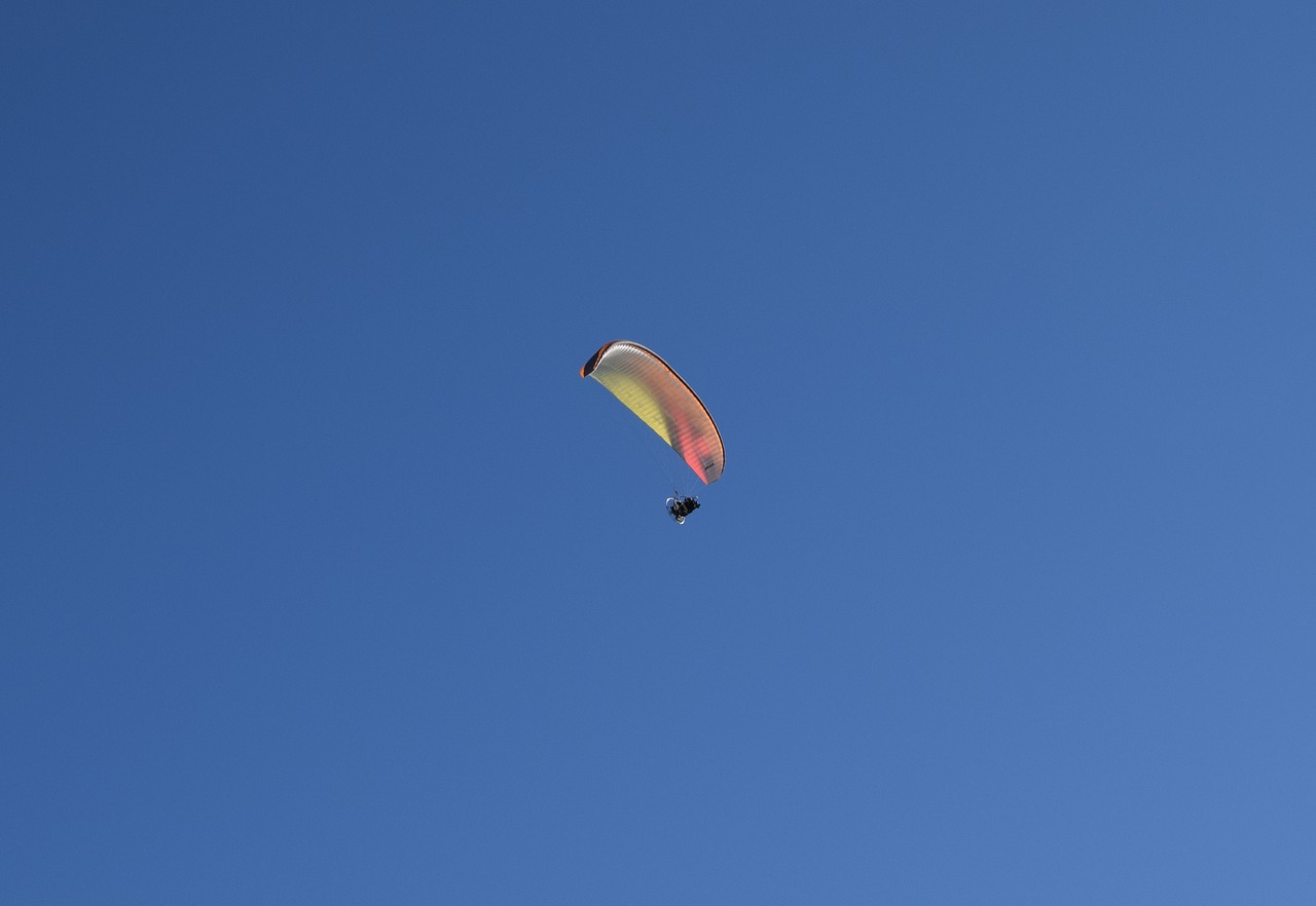 paraglider activity sport free photo