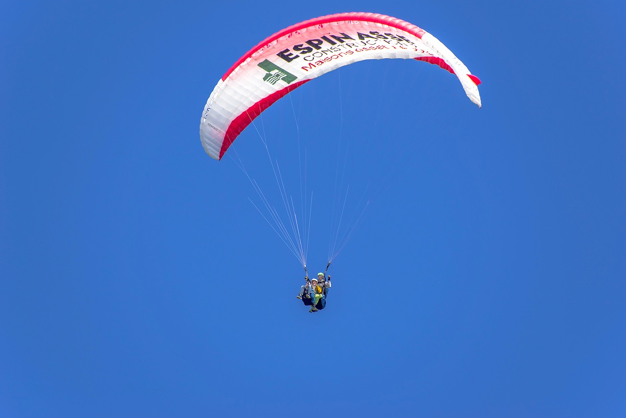 paraglider  glider  paraglide free photo