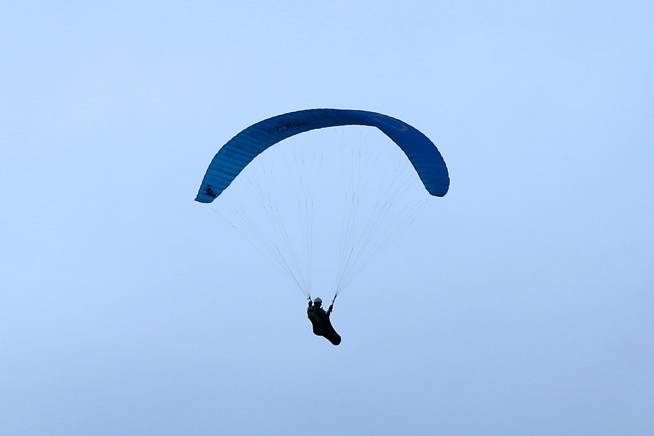 paragliders screen wind free photo