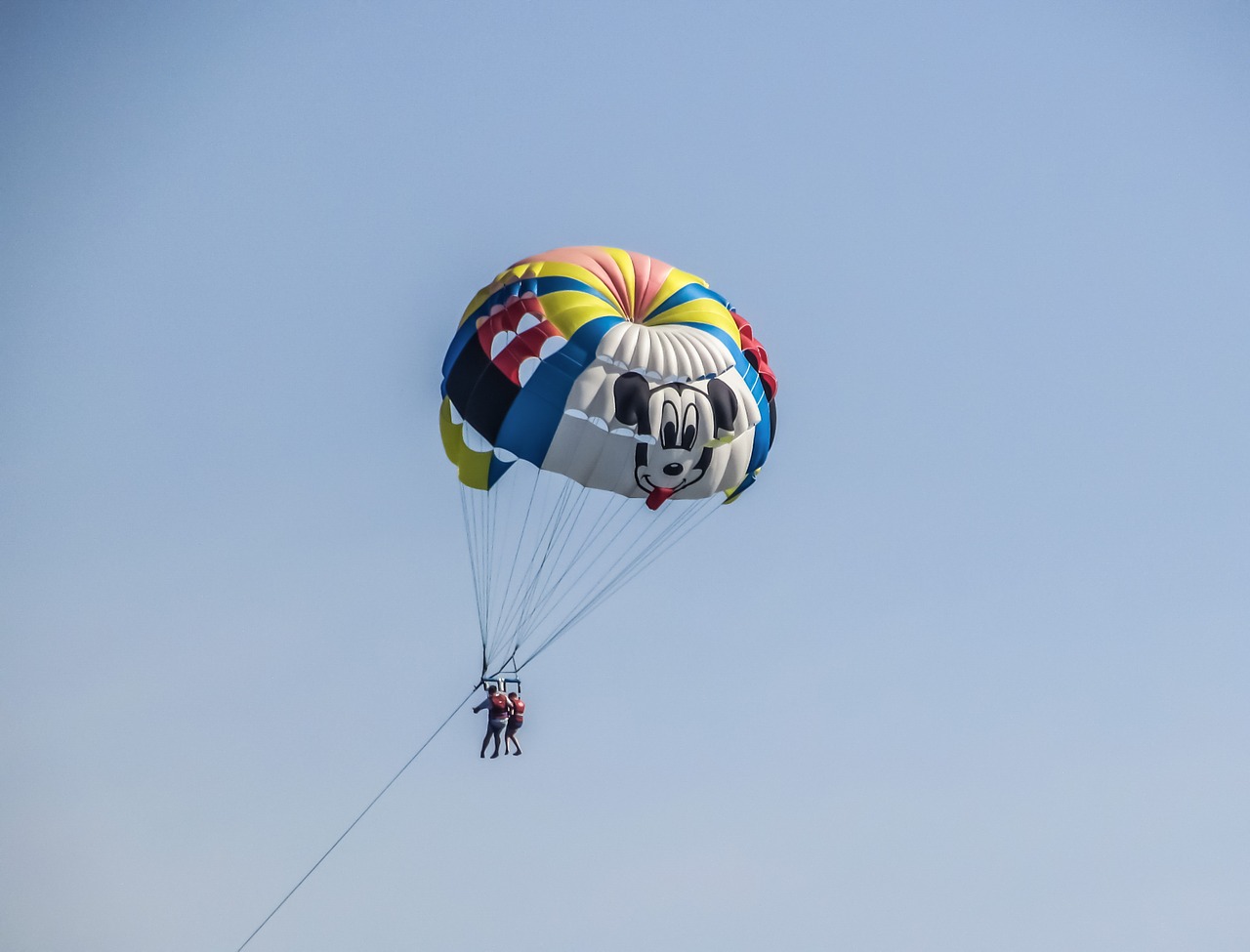 paragliding adrenaline parachute free photo