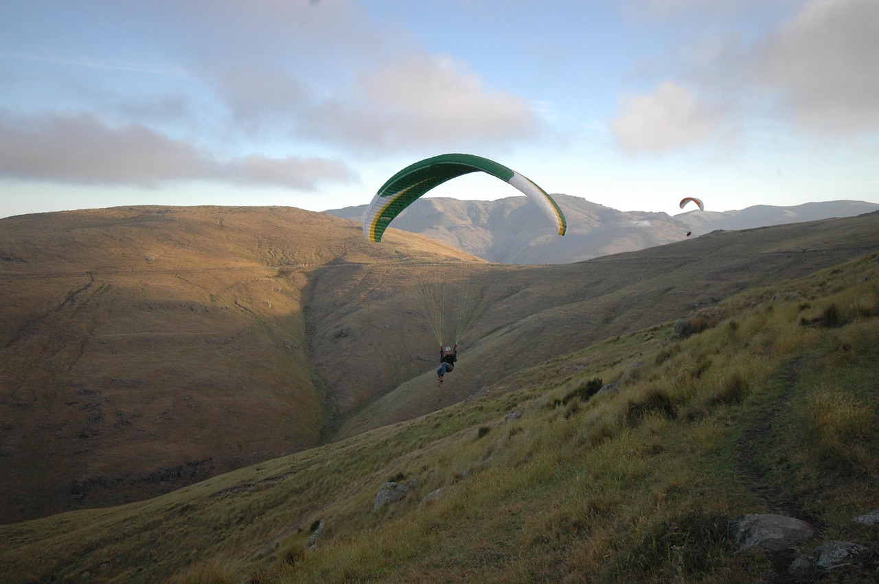 paragliding switzerland sport free photo