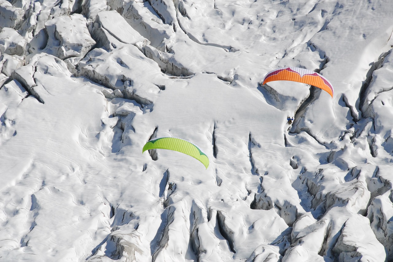 paragliding switzerland sport free photo