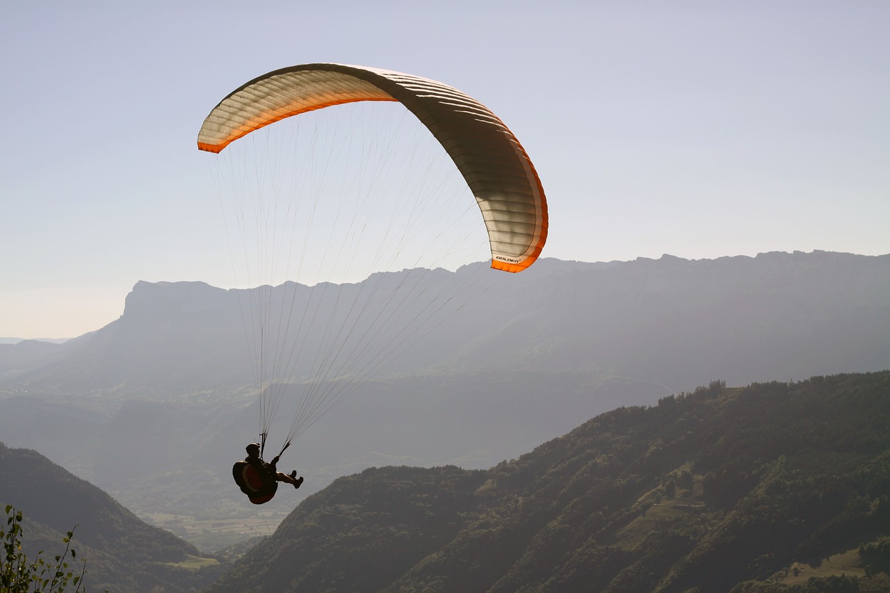paragliding hover sports activities free photo
