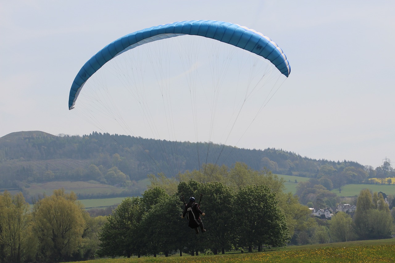 paragliding glider sport free photo