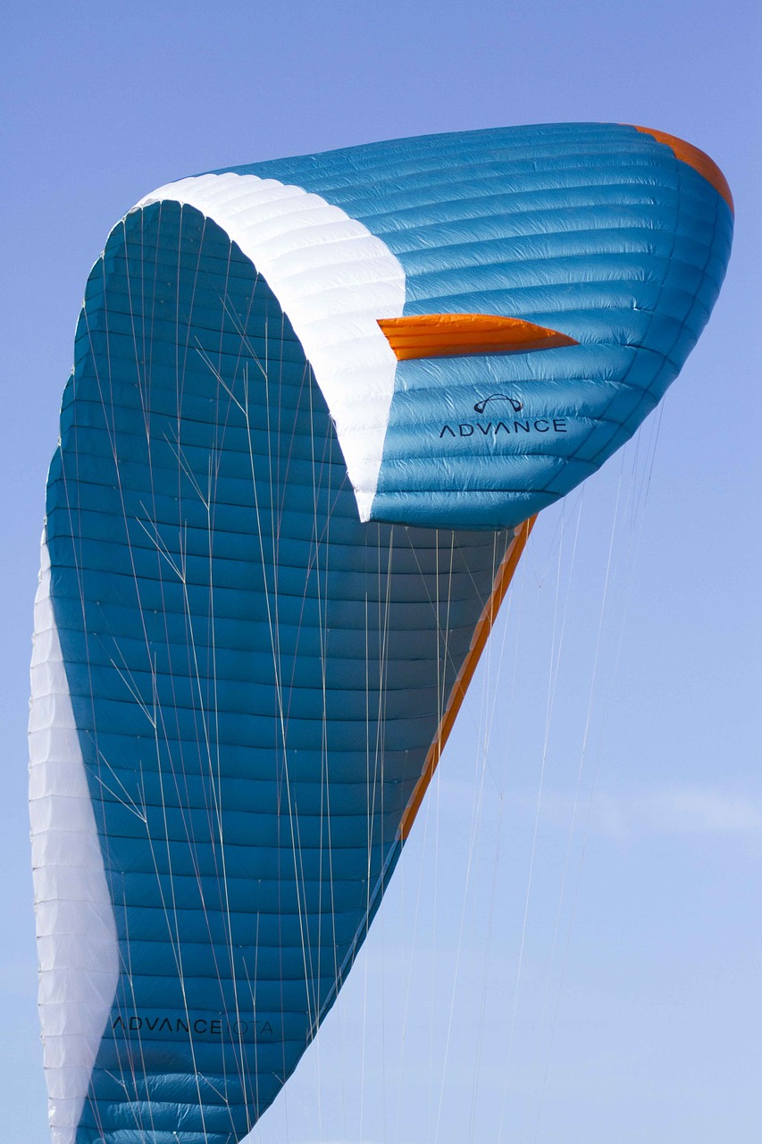 paragliding kite paraglider free photo