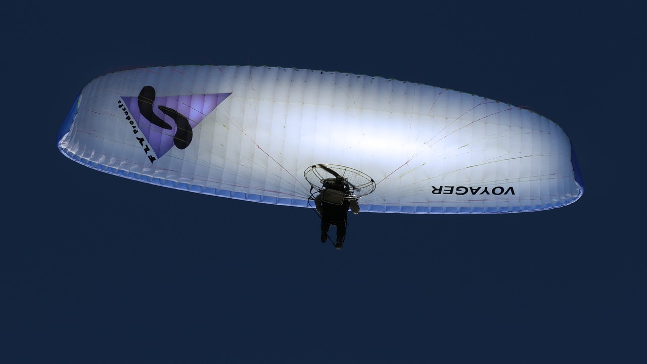 paragliding parapente sky free photo