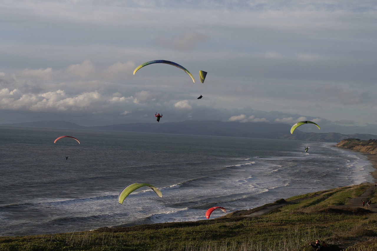 paragliding planer mountains free photo