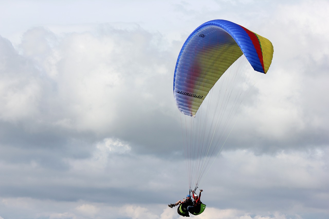 paragliding san gil free photo