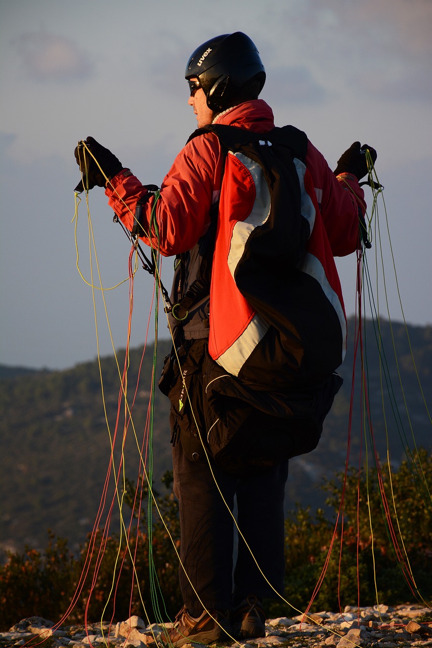 paragliding sport paraglider free photo