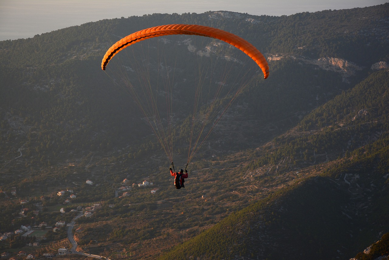 paragliding sport paraglider free photo