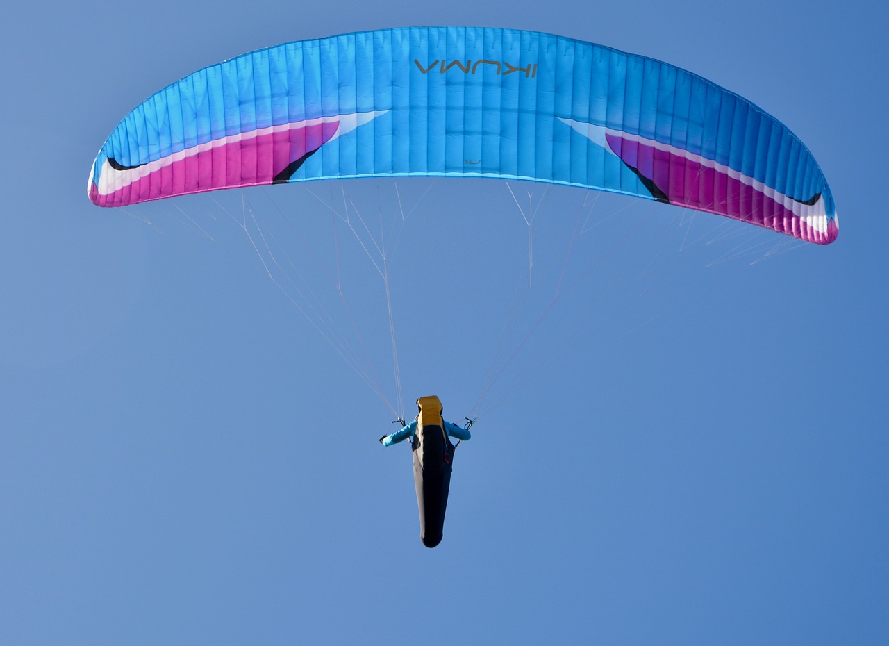 paragliding paraglider fly free photo