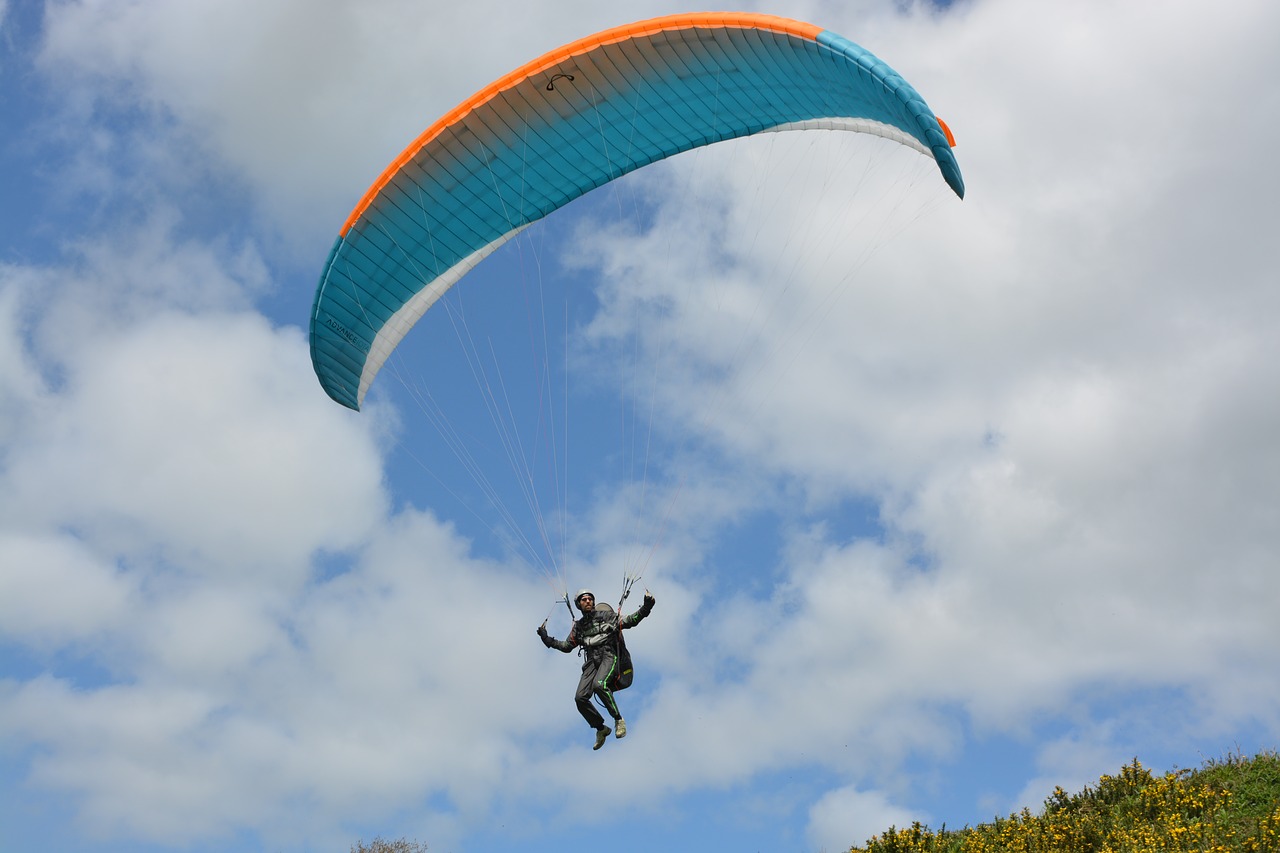 paragliding  wing paragliding  leisure sports free photo