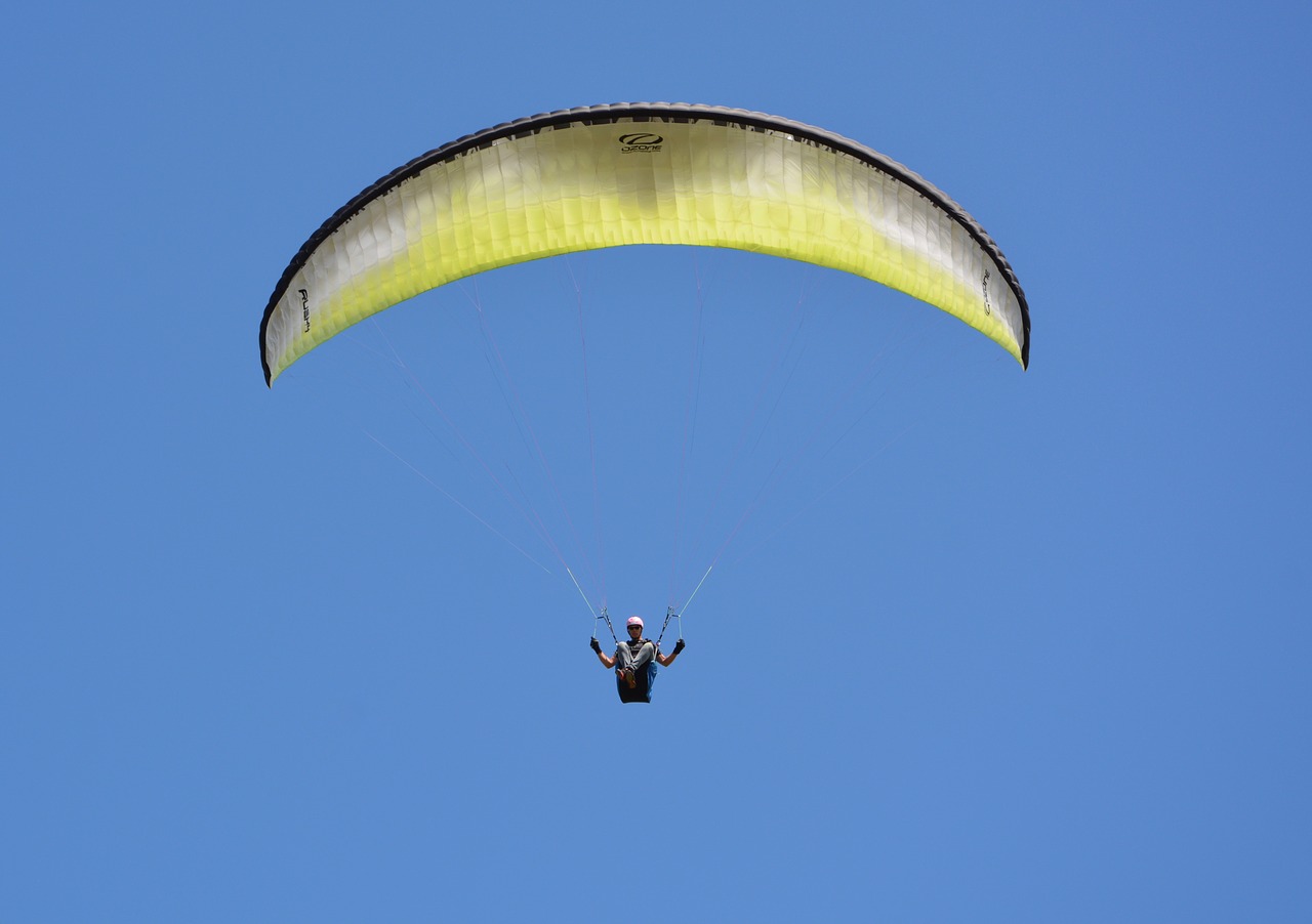 paragliding  paraglider  free flight free photo