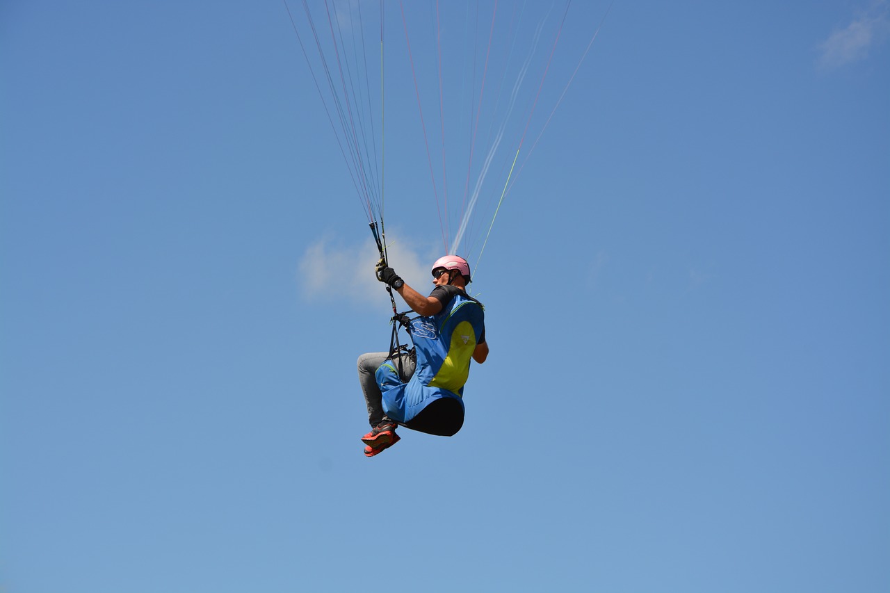 paragliding  paraglider  sports activities free photo
