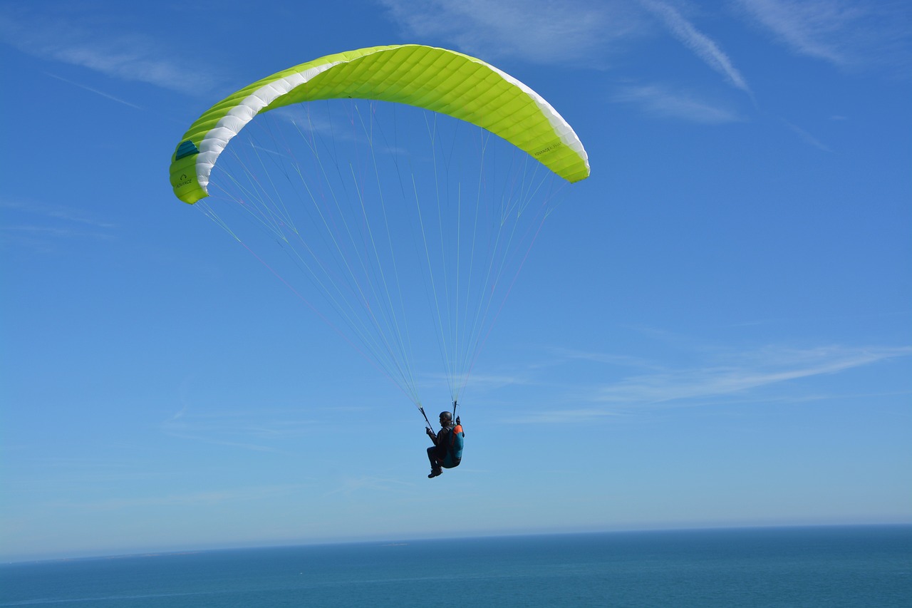 paragliding  paragliding-paraglider  fifth wheel free photo
