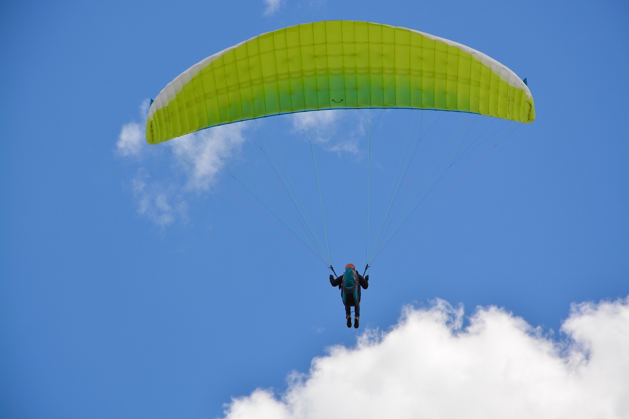 paragliding  paraglider  sailing free photo