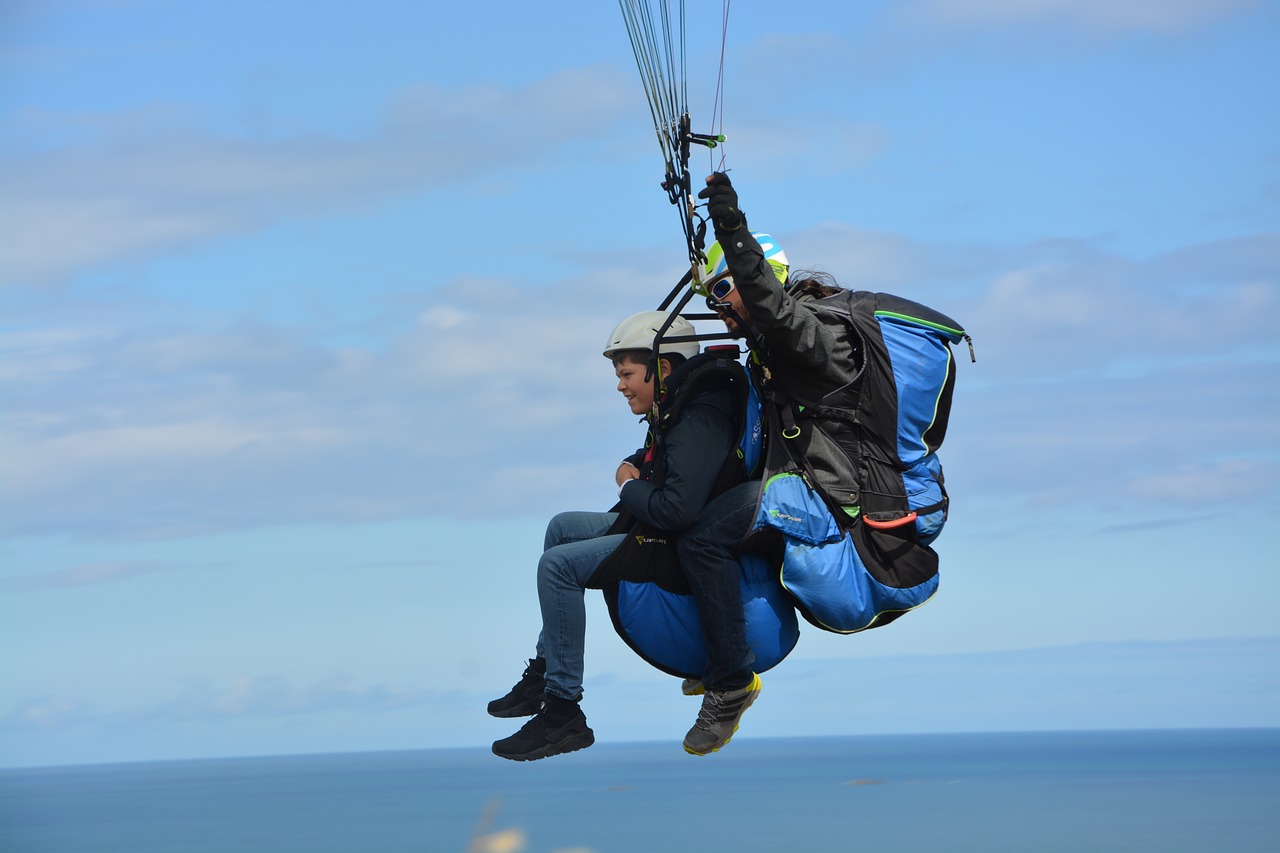 paragliding  paraglider  sailing free photo