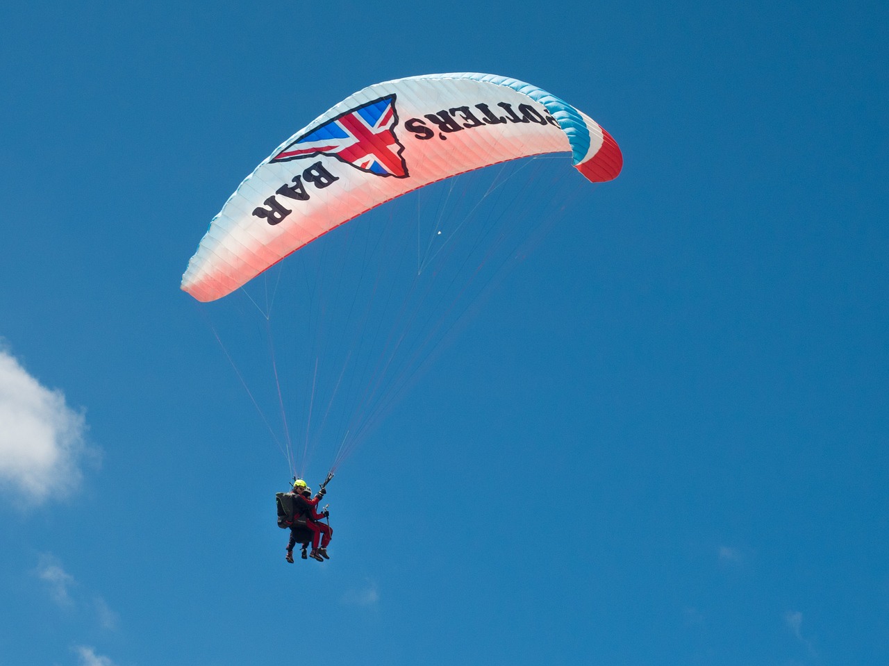 paragliding paraglider pilot free photo