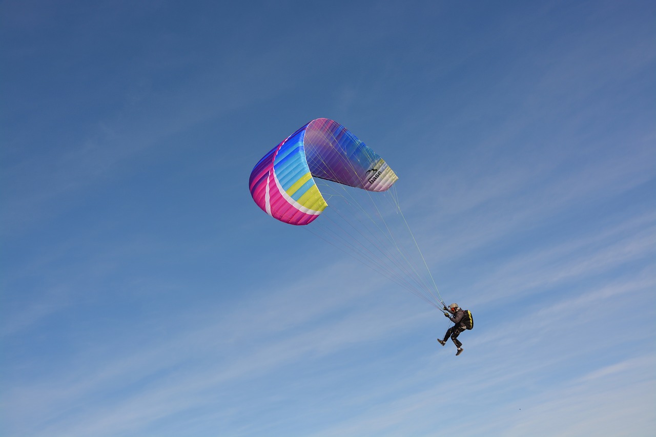 paragliding  paraglider  entertainment free photo