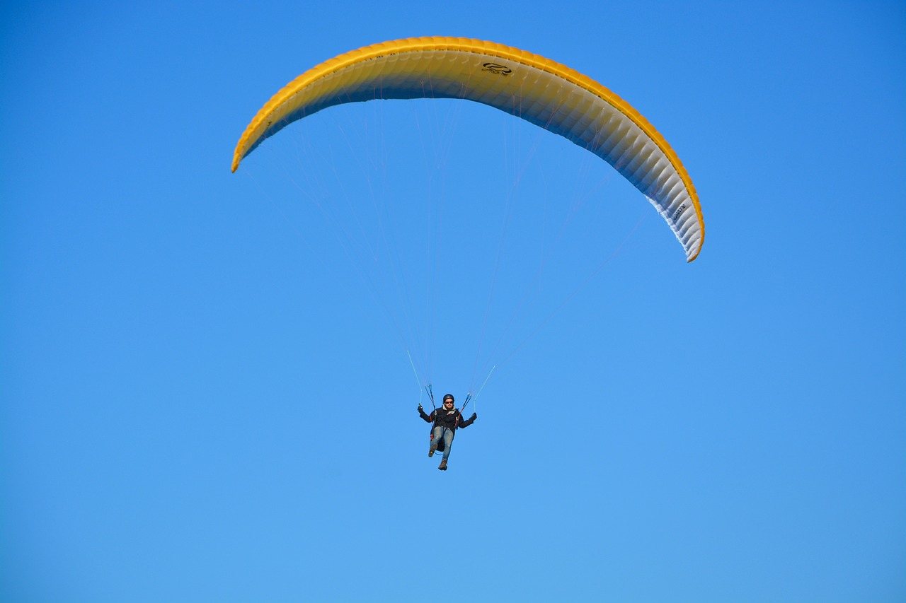 paragliding  paraglider  aircraft free photo