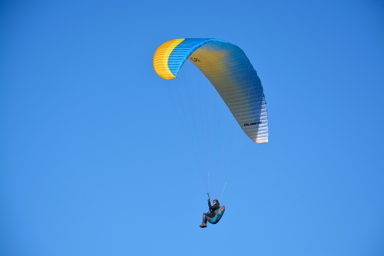 paragliding  paraglider  wing ozone rush 5 free photo