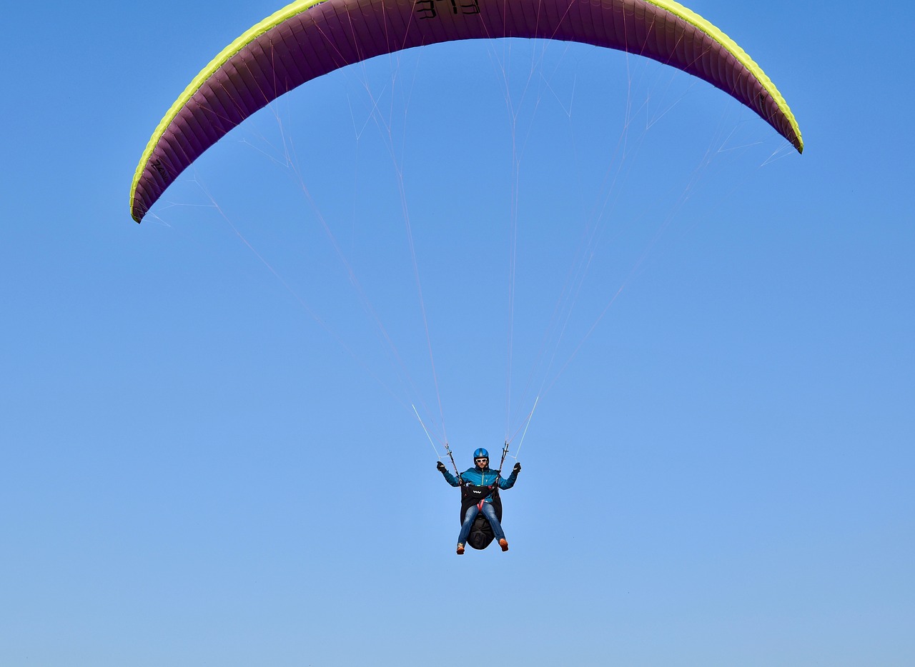 paragliding  paraglider  sailing paragliding free photo