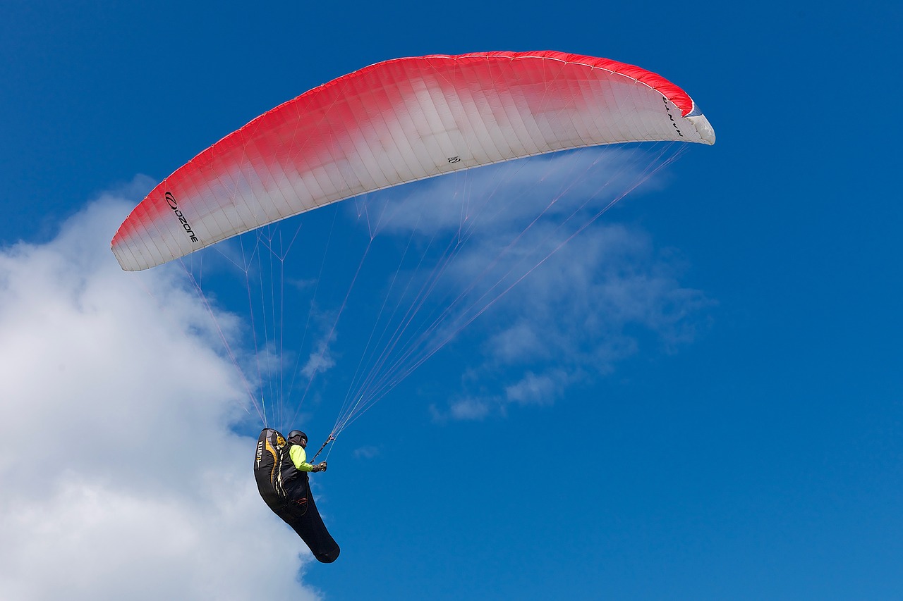 paragliding  air  sky free photo