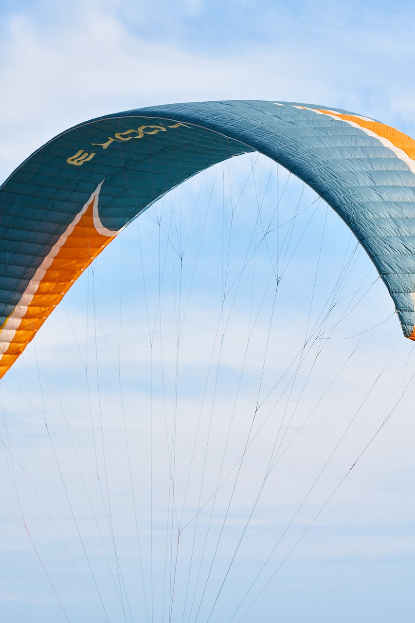 paragliding  parachute  fly free photo