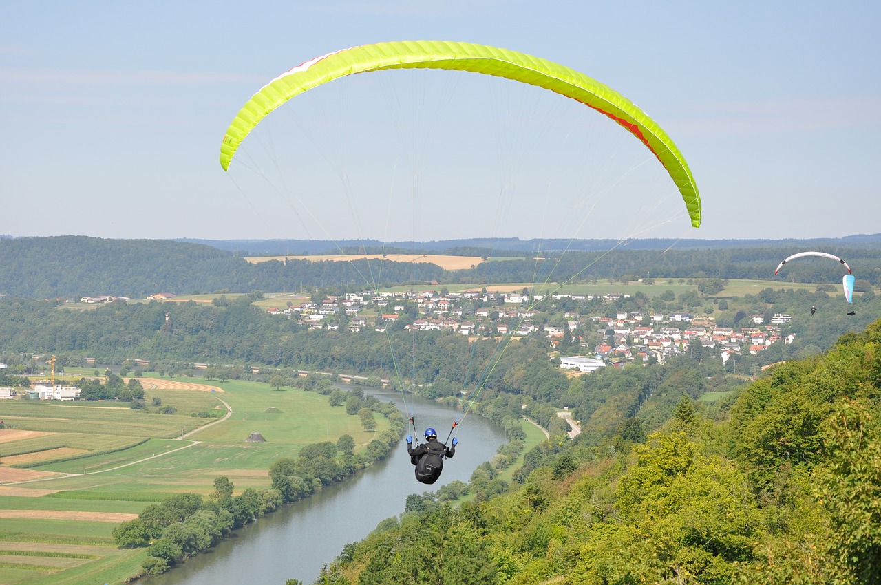paragliding adventure sport free photo