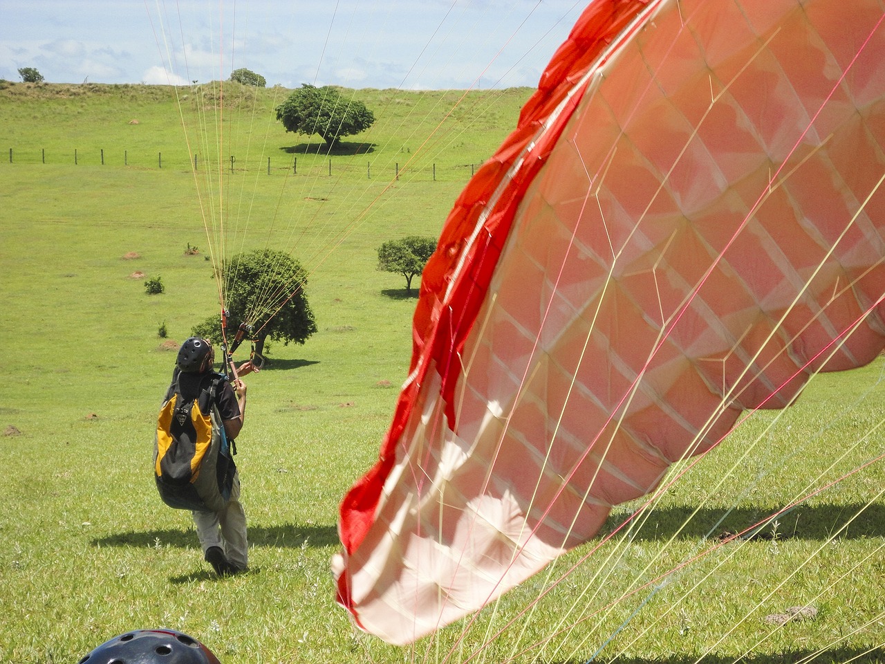 paragliding flight free flight free photo