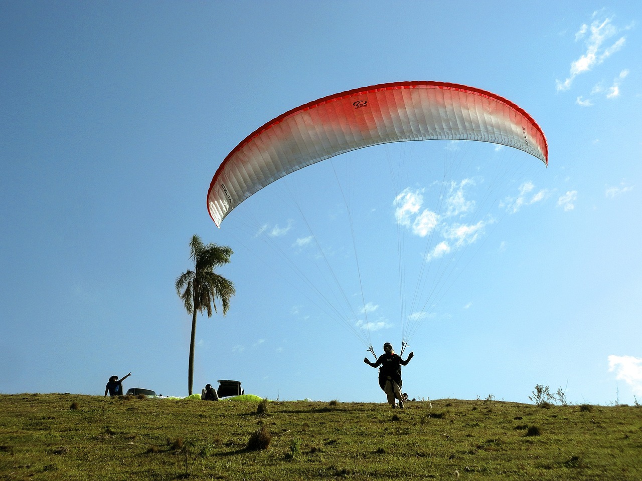 paragliding flight free flight free photo