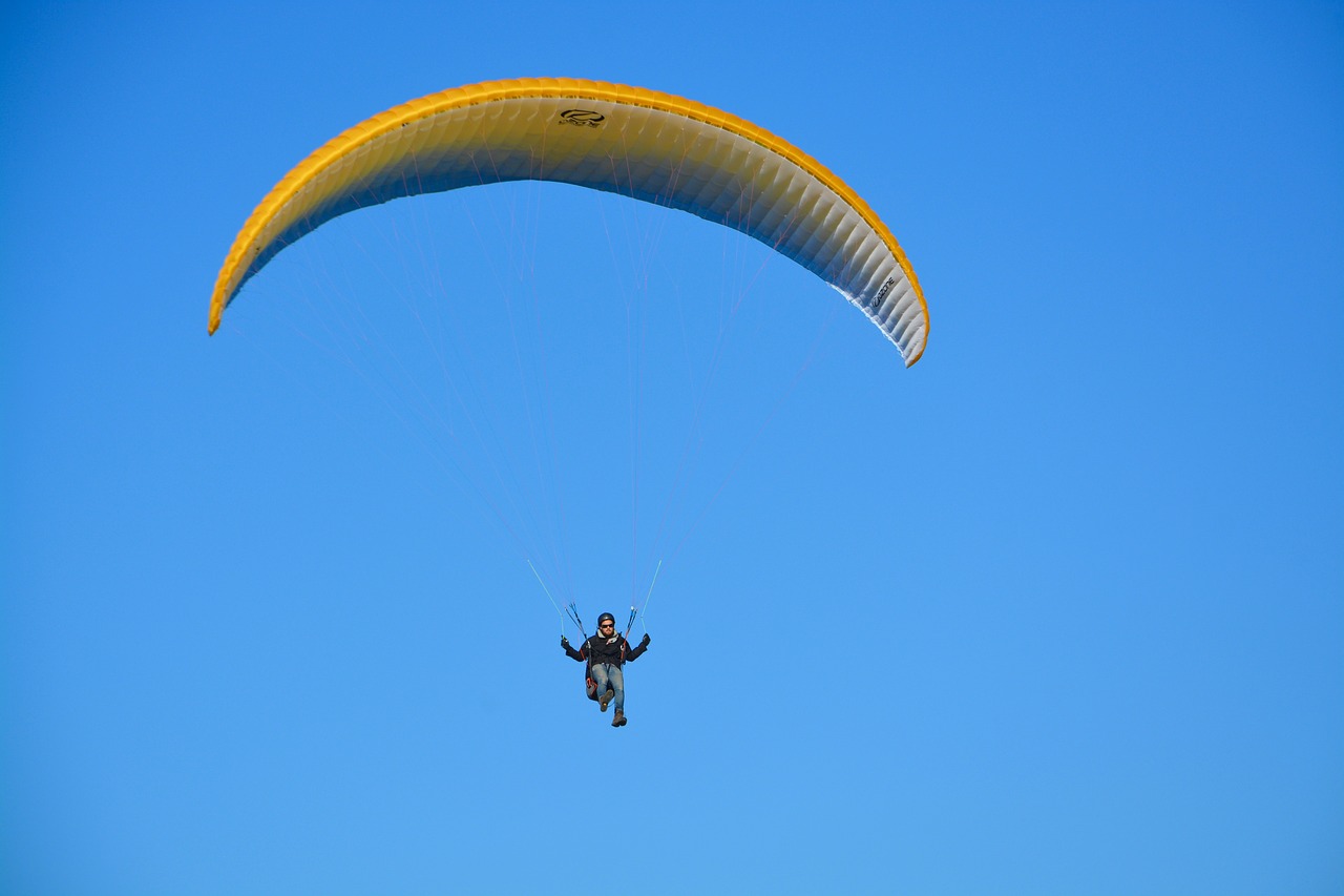 paragliding-paraglider  flight  free flight free photo