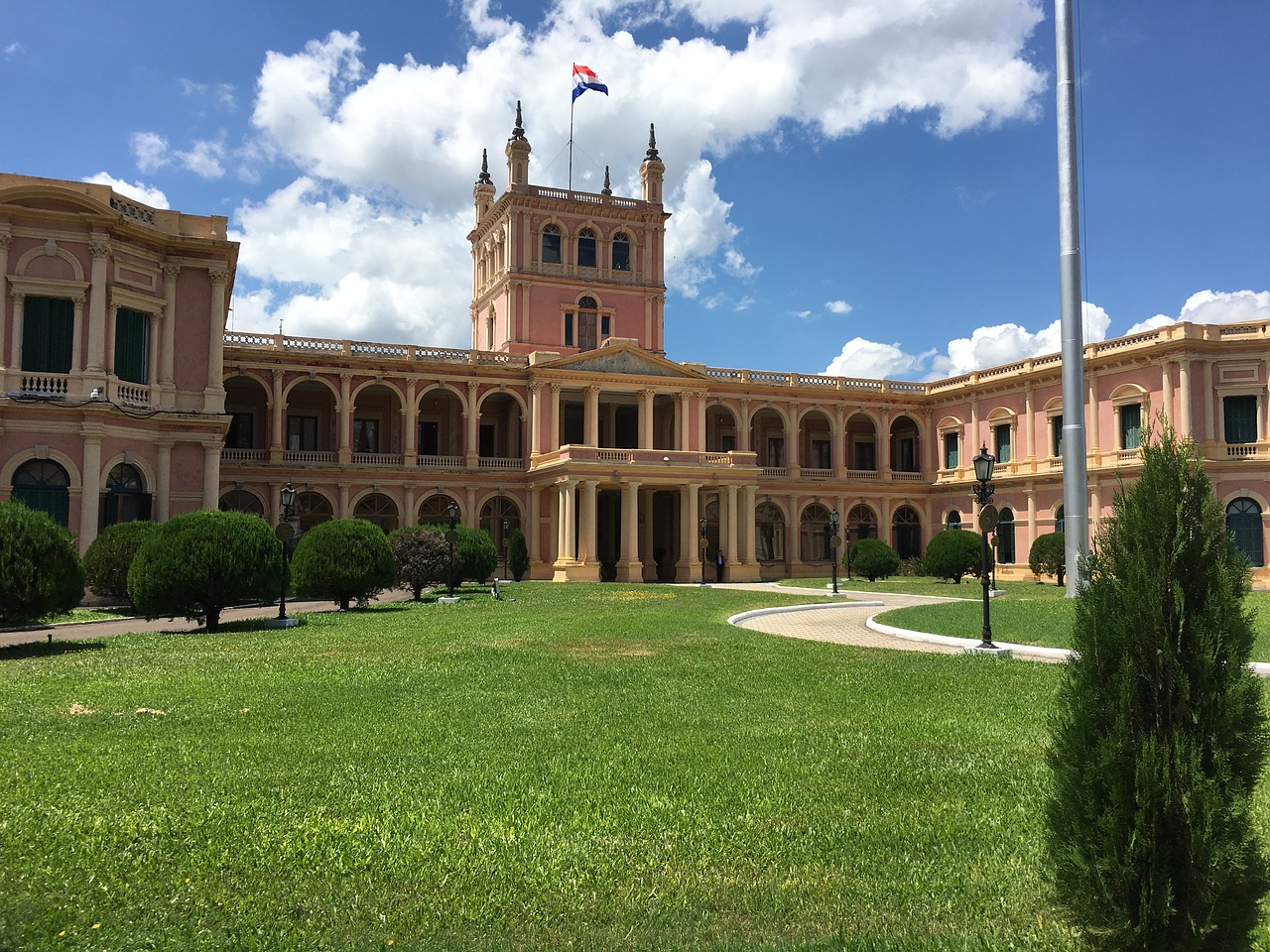 paraguay presidential palace palace free photo