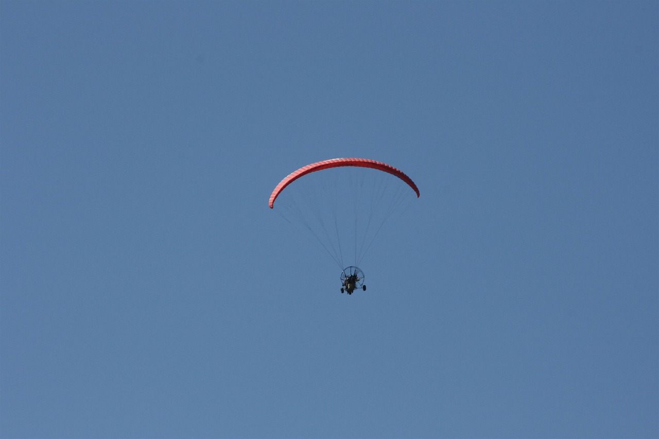 paramotor paragliding sport free photo