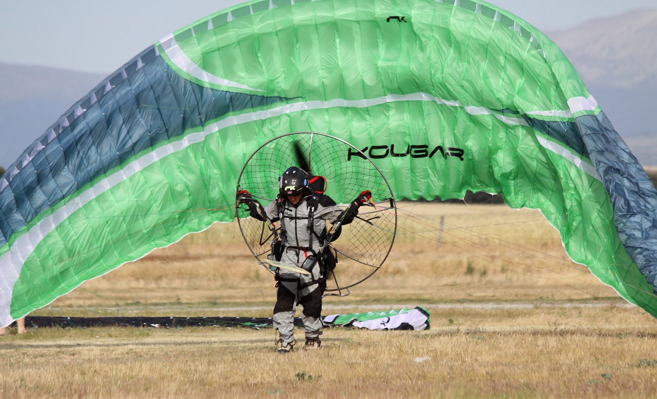 paramotor air sport light aviation free photo