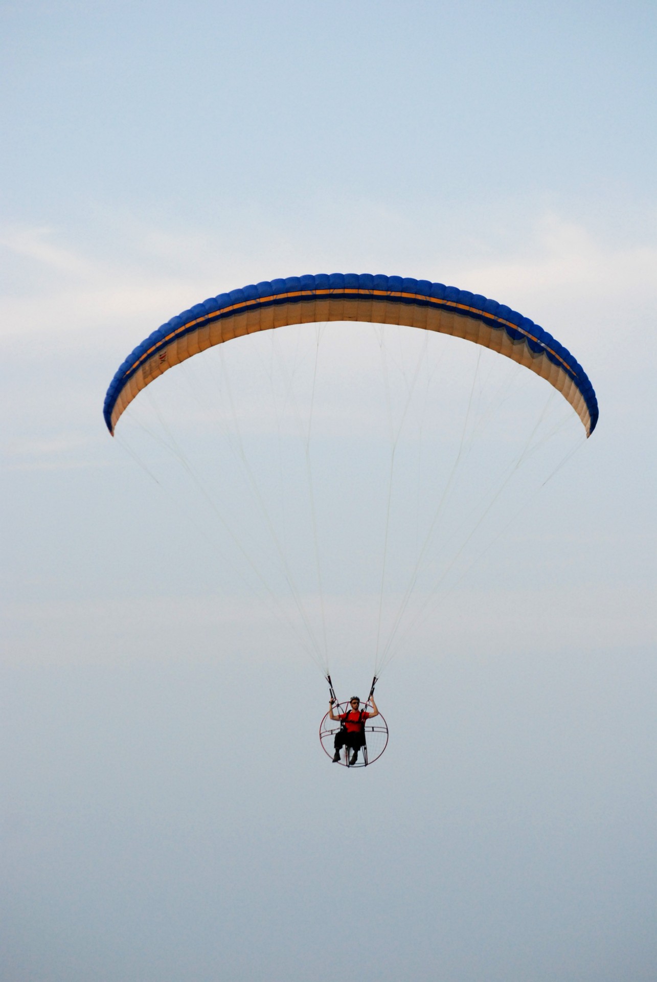 paramotor paraglider sky free photo