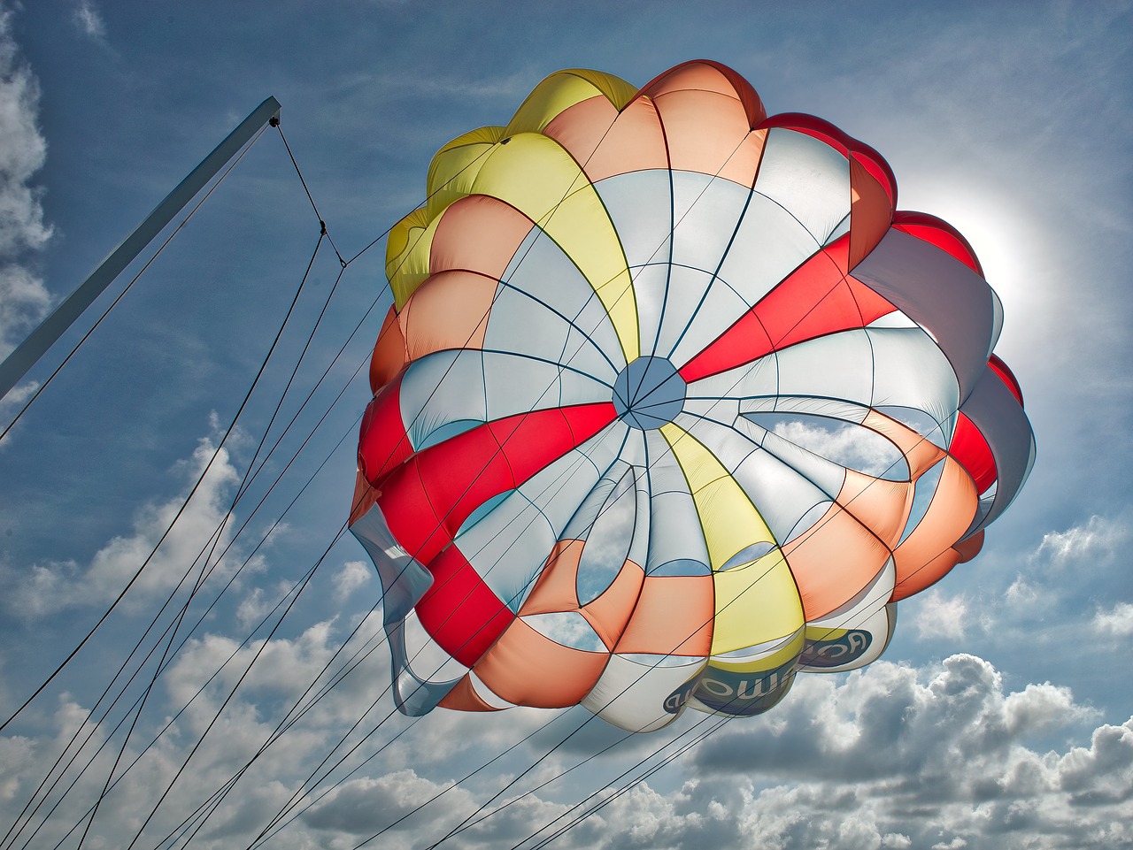 parasol parachute activities free photo