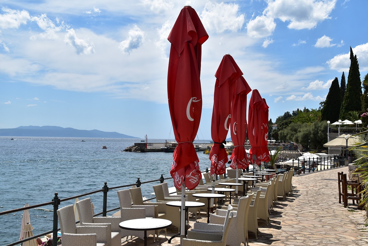 parasol sea holiday free photo