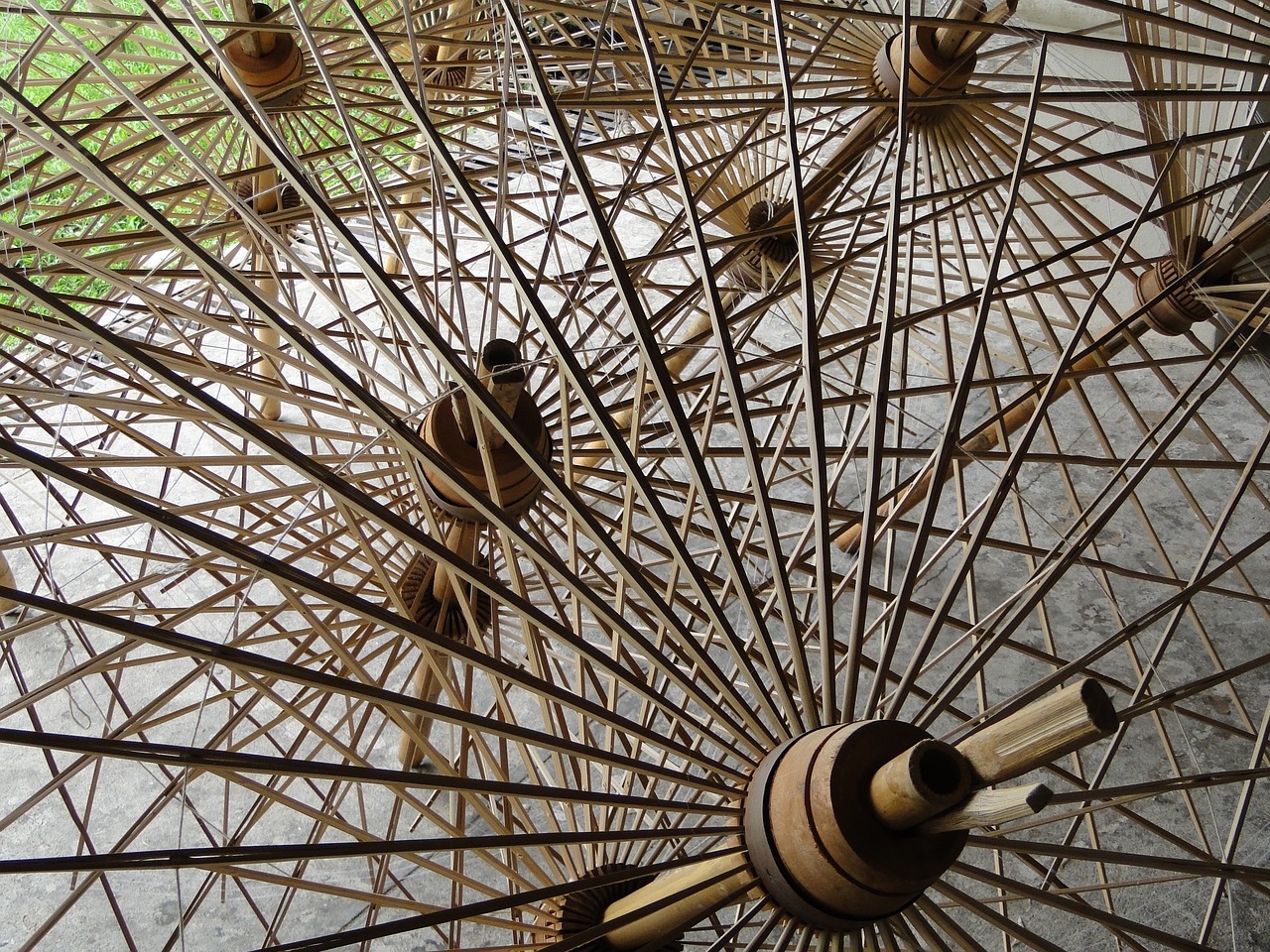 parasols production thailand free photo